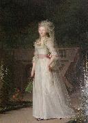 Jens Juel Portrait of Prinsesse Louise Auguste of Denmark oil painting